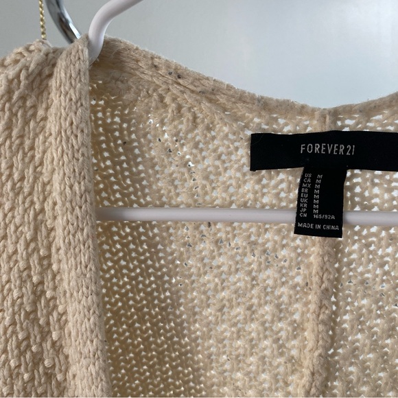 Cream knit cardigan - Picture 4 of 4